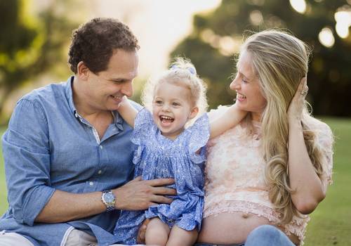 Gestante de Esperando Giovanna