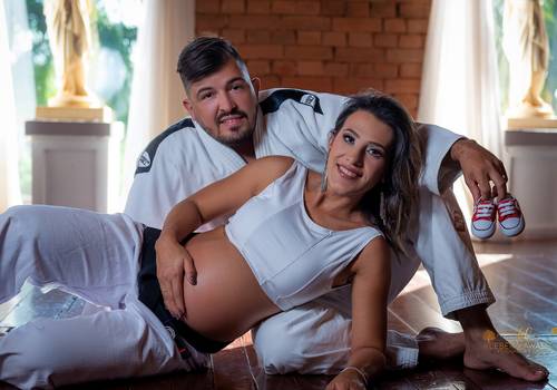 Gestantes de Ensaio Gestante Tassiane e Diego