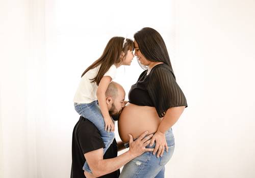 GESTANTE  de A ESPERA DA LARA