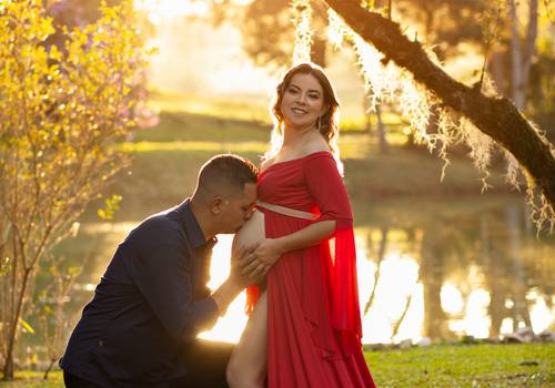 Gestante Externo de Taina & Família - À espera por Ryan