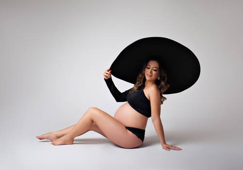 Gestante Estúdio de Michele - A espera por Nicolas