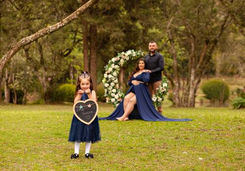 Gestante Externo de Maria e Família - A espera por Davi