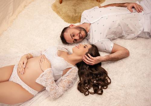 Gestante Estúdio de Liliane & Alisson - A espera por Luiza 