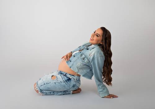 Gestante Estúdio de Kelli & Família - Á espera por Helloísa