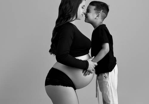 Gestante Estúdio de Halana e Família - À espera por Heitor 