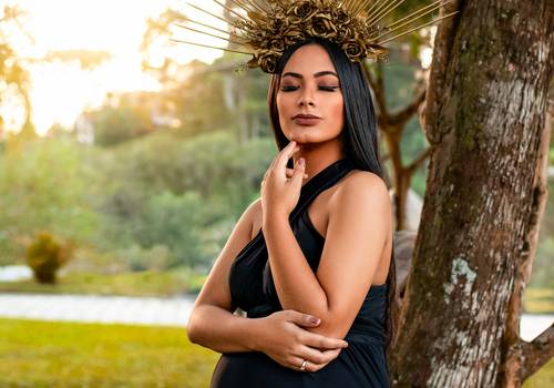 Gestante Externo de Rafaely & Família - Á espera por Rael