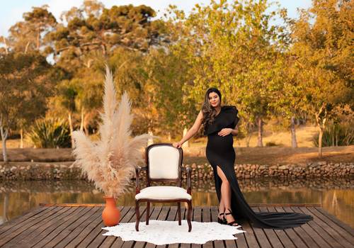 Gestante Externo de Daniele & James - Á espera por Davi