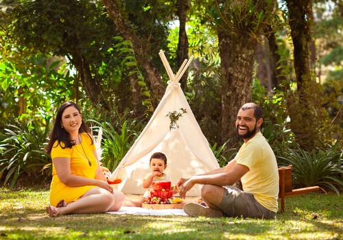 Família de Um Ano Steven & Família