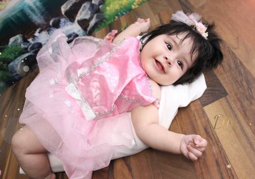 Mini baby  de Sesión mini baby - a bebita de 4 meses 