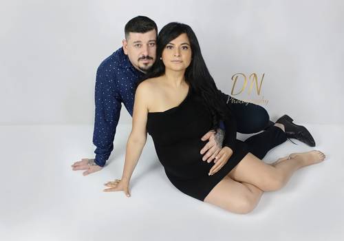 Sesiones de embarazo de Sesiones de embarazo de Emi en pareja