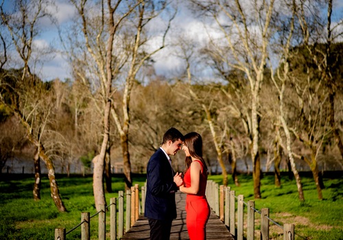 Namorados  de Inês+Michael Sessão Fotográfica - Parque das Caldas - Monção