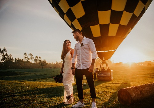 Casamento de Elopement Wedding no Balão - Raquel e Renan