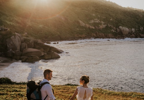 Pré Wedding de Pré Wedding numa Trilha em Florianópolis