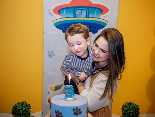 Aniversários de 3 anos do Vicente