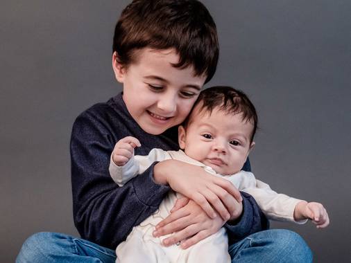 Família de 2 meses do Joaquim