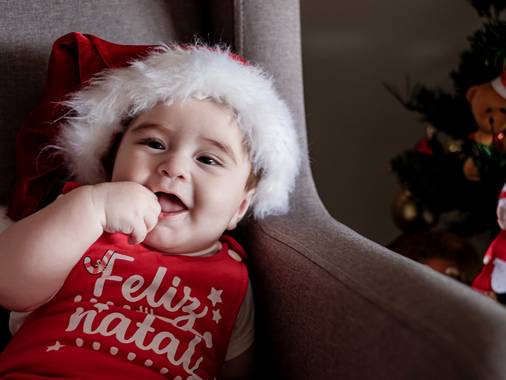 Família de Natal do João