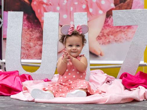 Família de Luíza - Um Ano