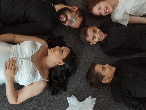 Família de A doce espera da Sarah