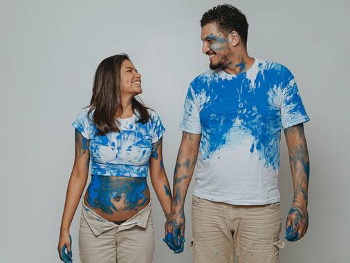 Família de Ensaio Revelação - Ester e Michel