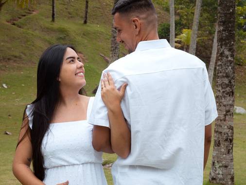 Família de Ensaio Revelação | Jennifer e Erick