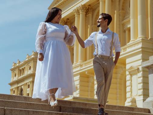 Ensaio Casal de Ensaio Israel & Isadora