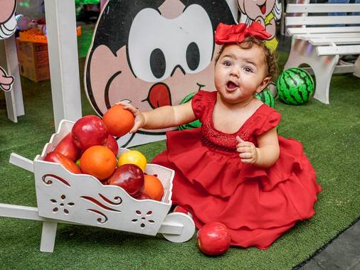 Família de Maria Clara - Um ano