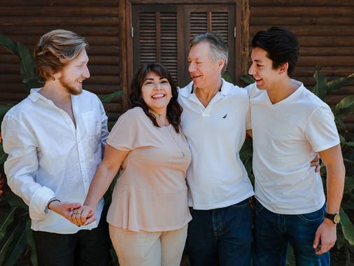 Ensaio de Ensaio Familia - Joseane 50 anos