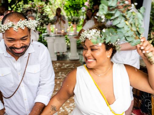 Casamentos Intimistas de Casamento Umbanda: Maria e João