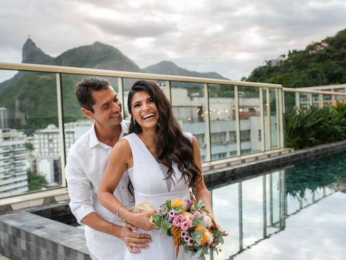 Casamentos Intimistas de Casamento Intimista no Hotel: Jaqueline e Maurício 