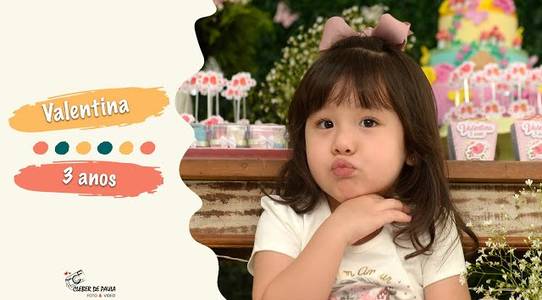 Filmes de Valentina 3 anos | Buffet Feliz da Vida