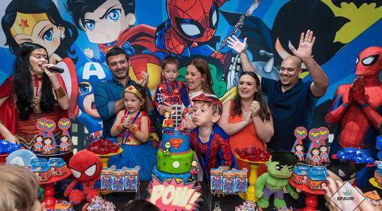 Festa Infantil de HENRIQUE 4 - MANU 4 - TECO 2