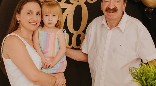 Aniversários de Festa Surpresa de 70 anos do João