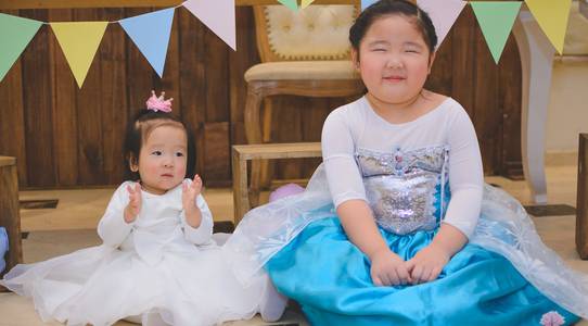 Aniversários de Festa Tifanny e Cristal 5 anos - 1 ano