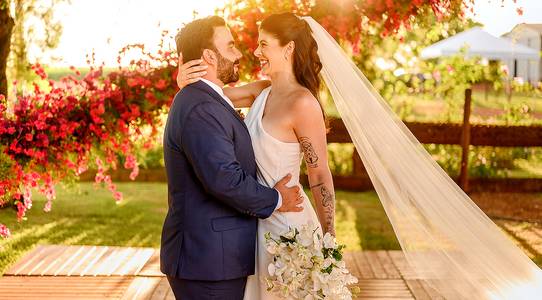 Fotografia de casamento de Camilla e André