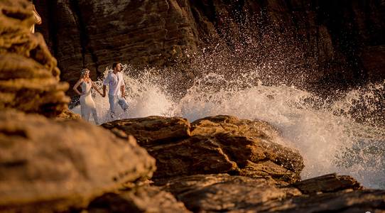 Ensaio pré casamento de Pré-casamento Lisa e Elso / Cabo Frio -RJ