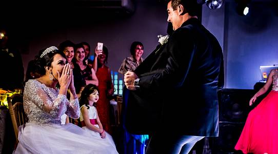 Fotografia de casamento de Stefany & Douglas / Igreja Perpétuo Socorro/ La Riviera Buffet