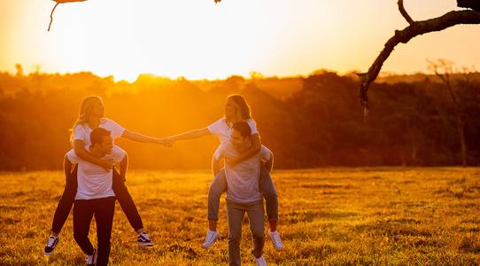 Ensaio pré casamento de Ana Carolina & Fernando / Ana Claudia & Luis Junior 