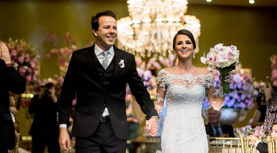 Fotografia de casamento de Chaiane & André/ Igreja Sagrado Coração de Jesus