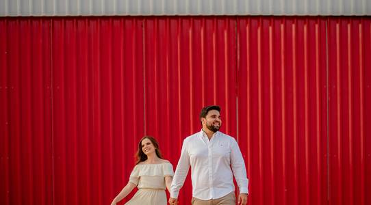 Ensaio pré casamento de Gabriela e Felipe