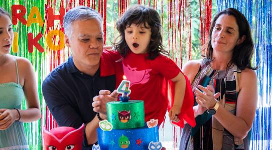 aniversário infantil de Sarah 4 anos