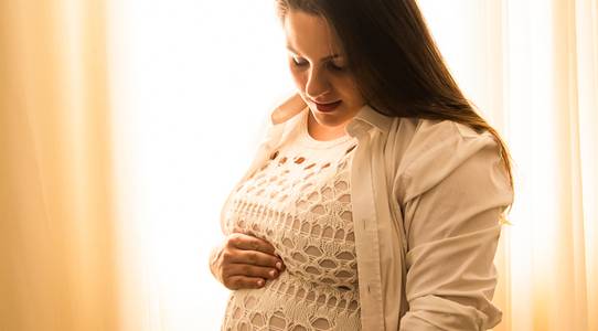 gestante de A espera da Luíza