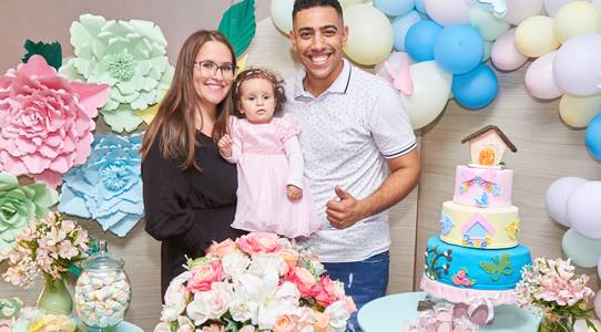 Aniversário Infantil de 1 ano da Heloísa