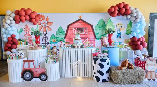 Aniversário Infantil de 1 ano Davi