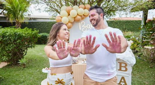 Chá revelação de Chá revelação Evelyn e Gabriel