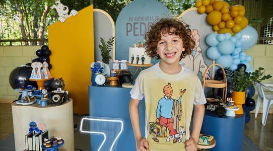 Aniversário de 7 anos do Pedro