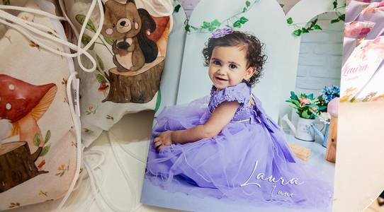 Aniversário Infantil de 1 ano Laura