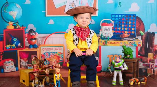 Ensaio temático de Ensaio 2 anos Gustavo - Toy Story