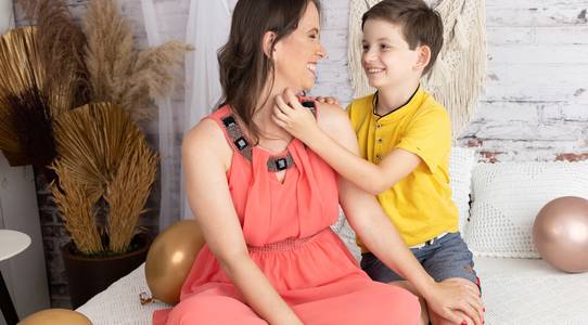 Ensaio temático de Ensaio dia das Mães - Maria Fernanda e Davi