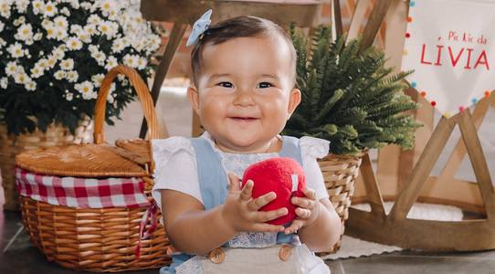 Aniversário de MEU 1º ANIVESÁRIO | LIVIA