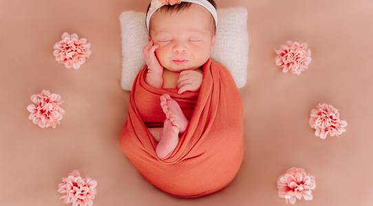 NEWBORN de Cecília - 9 dias